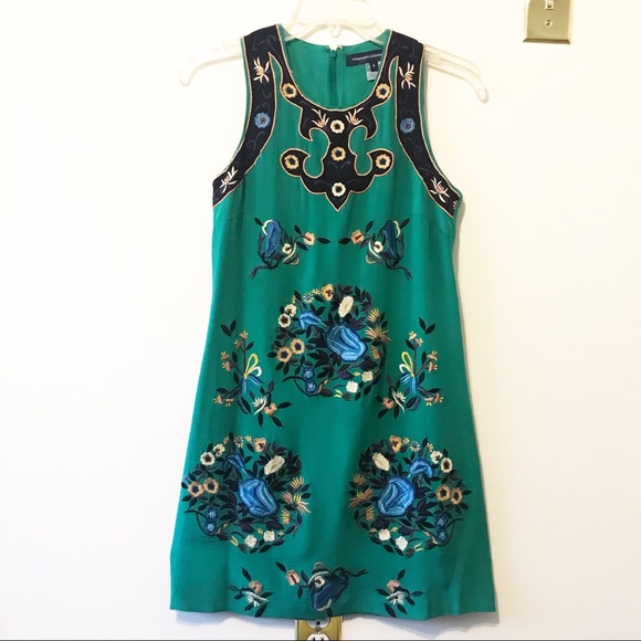 French Connection Dresses & Skirts - French Connection embroidered dress.